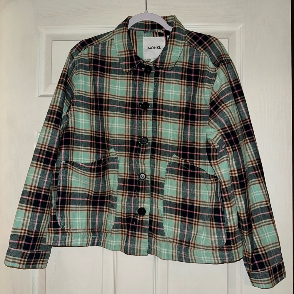MONKI cotton shacket